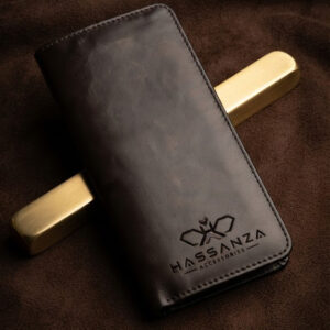 Hassanza Premium Genuine Leather Long Coat Wallet